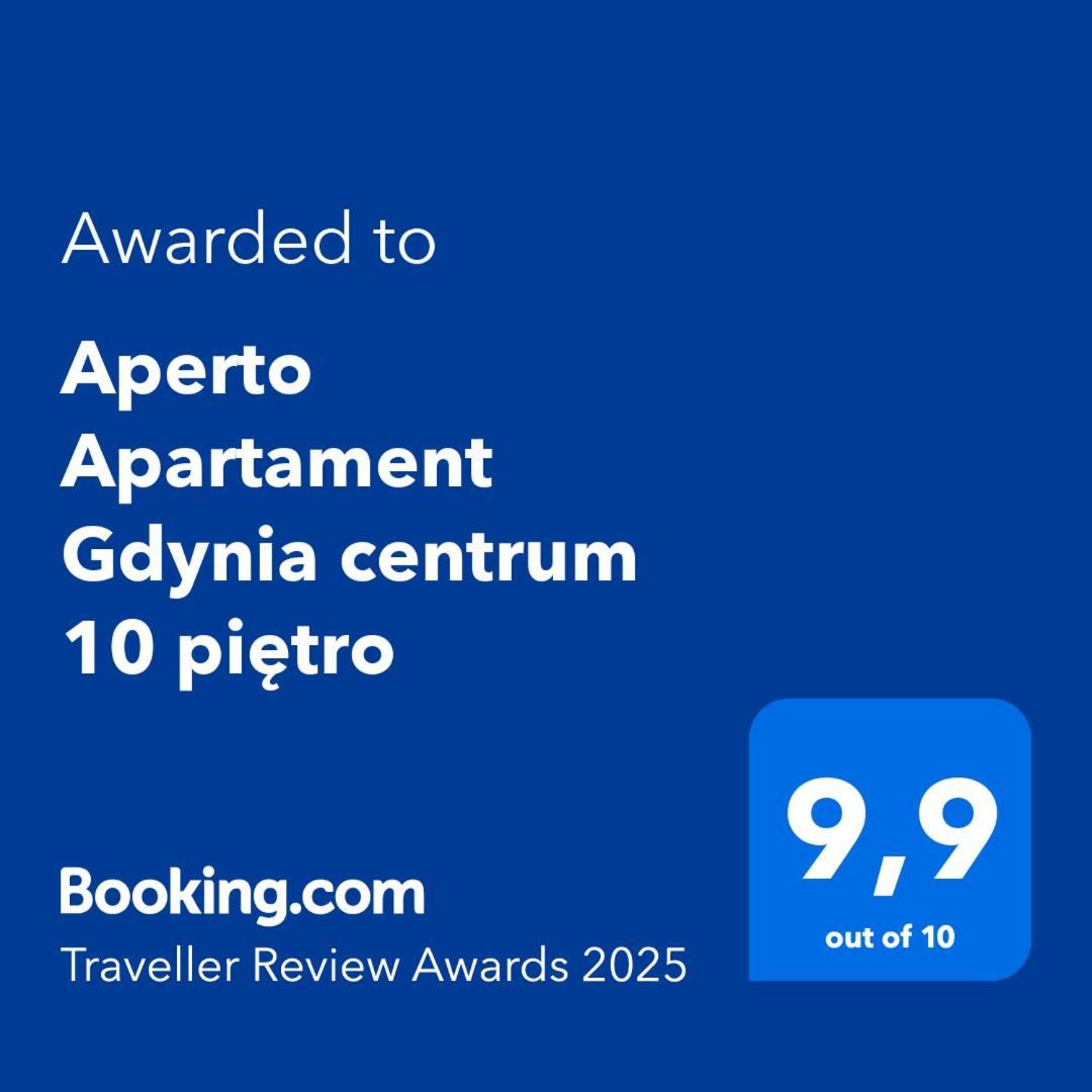 Aperto Apartament Gdynia Centrum 10 Pietro Esterno foto